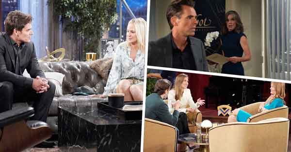 Y&R Week of September 4, 2023: Victor returned Kirsten Incorporated to Sharon. Daniel and Lily contemplated where their relationship was heading.  Jack and Billy clased over Diane's status at Jabot.