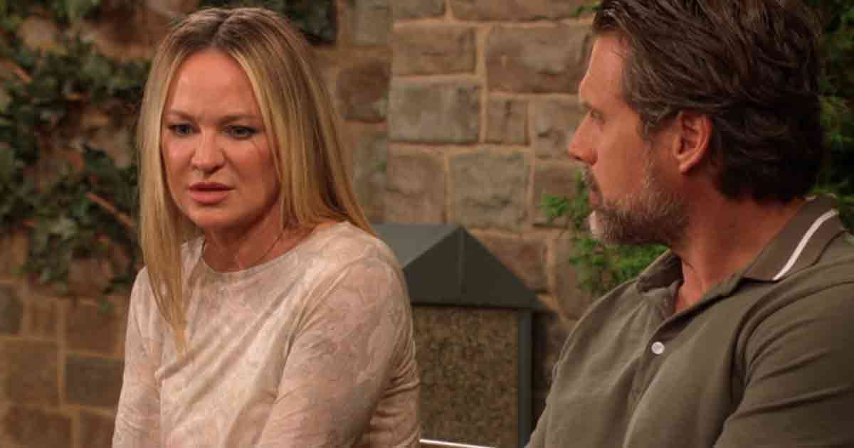 Y&R Wednesday, July 31, 2024: Sharon continues having conversations with an imaginary Nick
